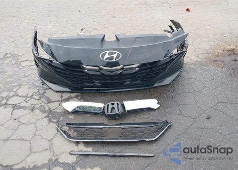 2021 Hyundai Elantra Sel z USA, uszkodzony, nr VIN 5NPLS4AGXMH052030